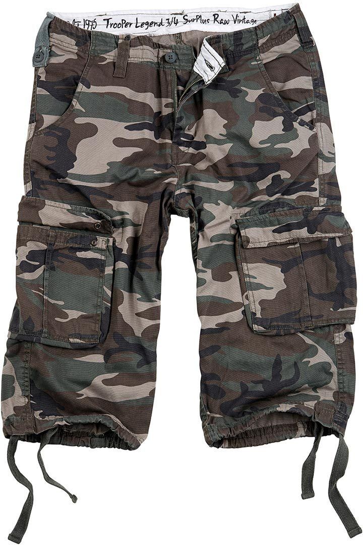 Surplus Trooper Legend 3/4 Shorts  - Green