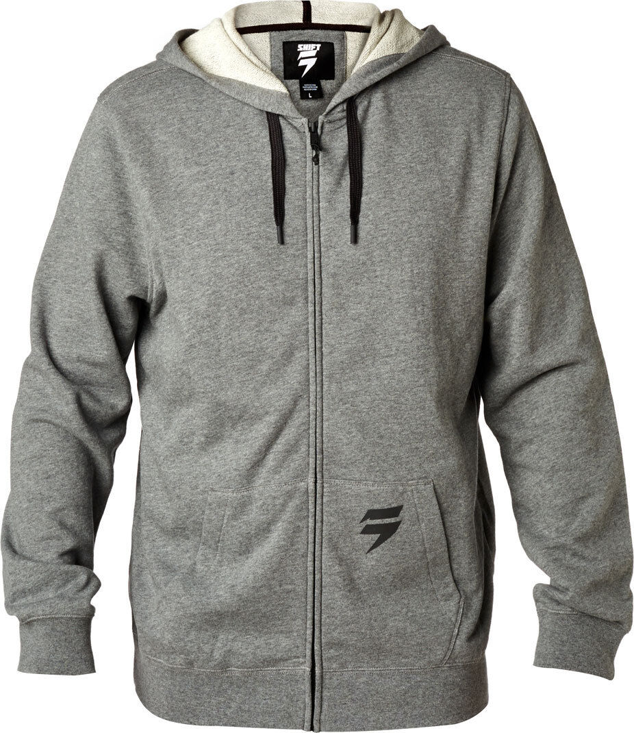 Shift Blue Label Zip Hoodie  - Grey