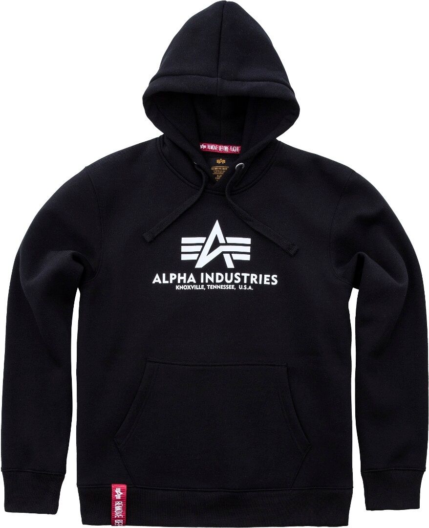 Alpha Industries Basic Hoodie  - Black