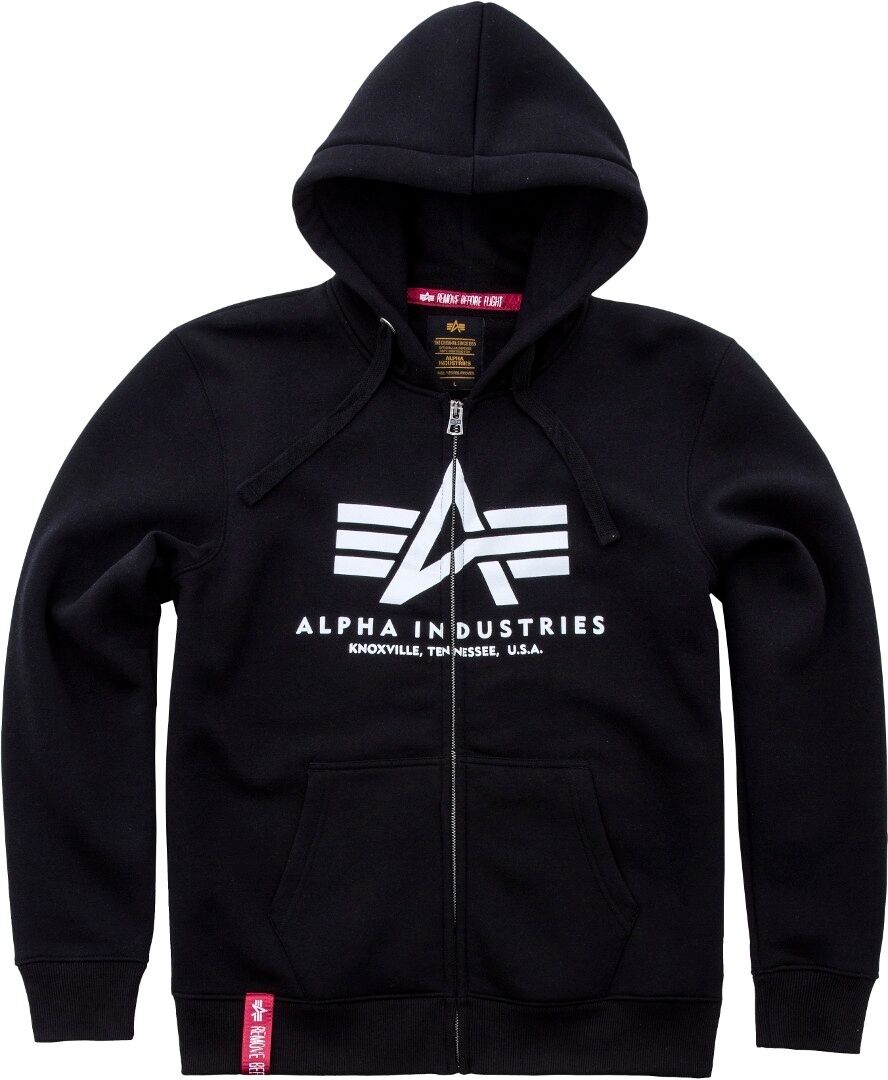 Alpha Industries Basic Zip Hoodie  - Green