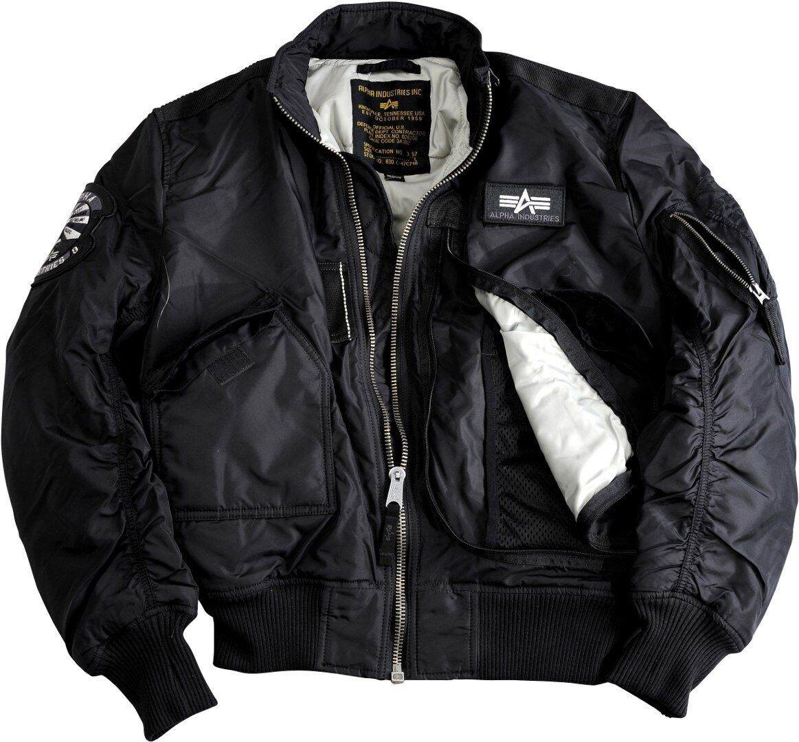 Alpha Industries Engine Jacket  - Black