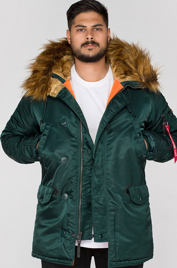 Alpha Industries N3b Vf 59 Jacket  - Green Blue