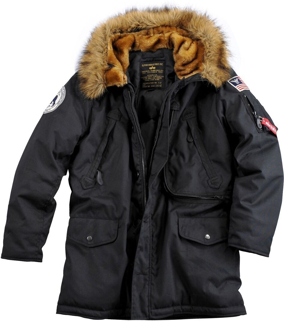 Alpha Industries Polar Jacket  - Black