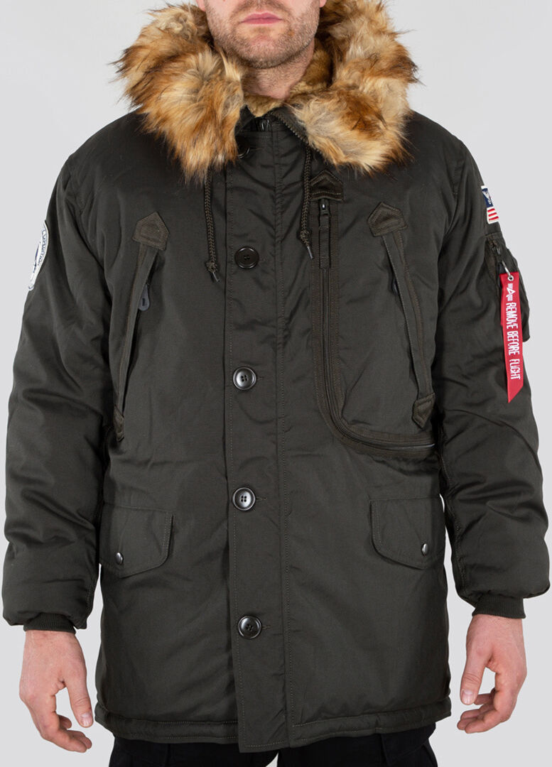 Alpha Industries Polar Jacket  - Black Green