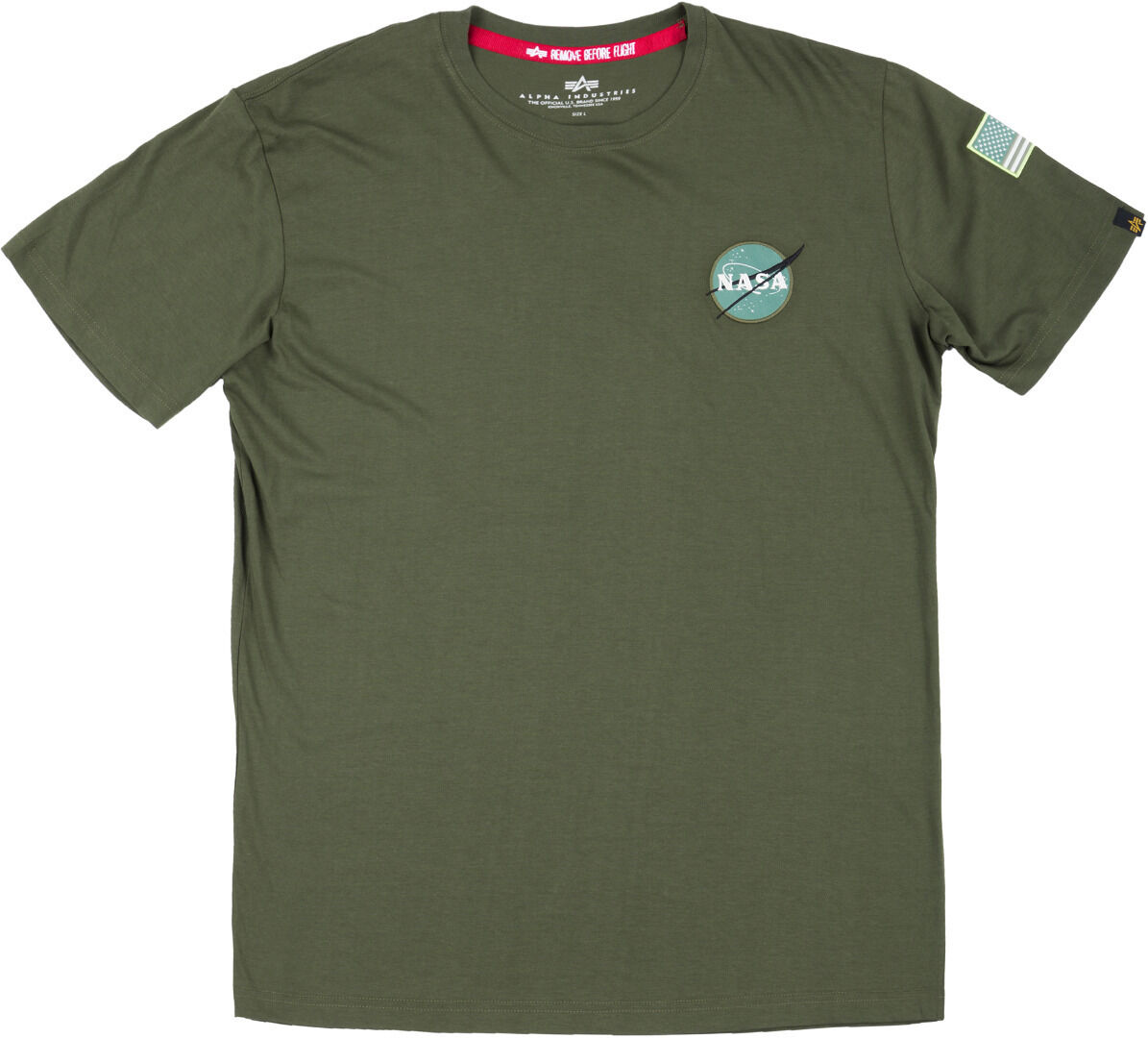 Alpha Industries Space Shuttle T-Shirt  - Green