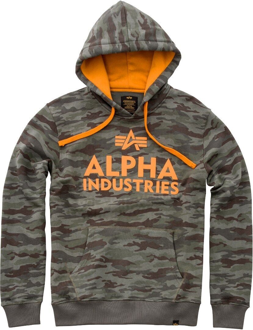 Alpha Industries Foam Print Hoodie  - Multicolored