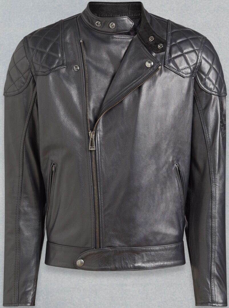 Belstaff Ivy Motorcycle Leather Jacket  - Black