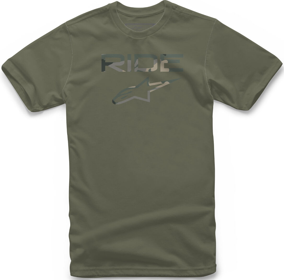 Alpinestars Ride 2.0 Camo T-Shirt  - Green