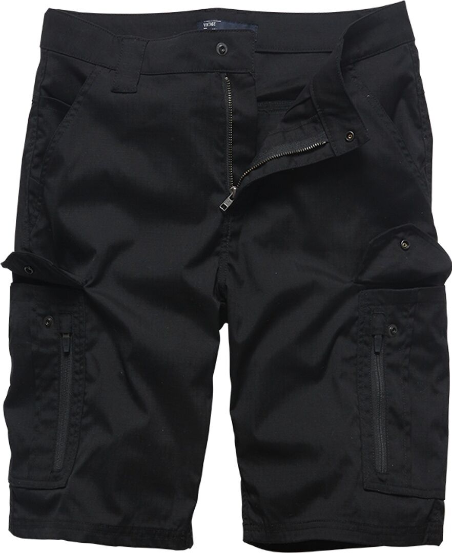 Vintage Industries Bearing Shorts  - Black
