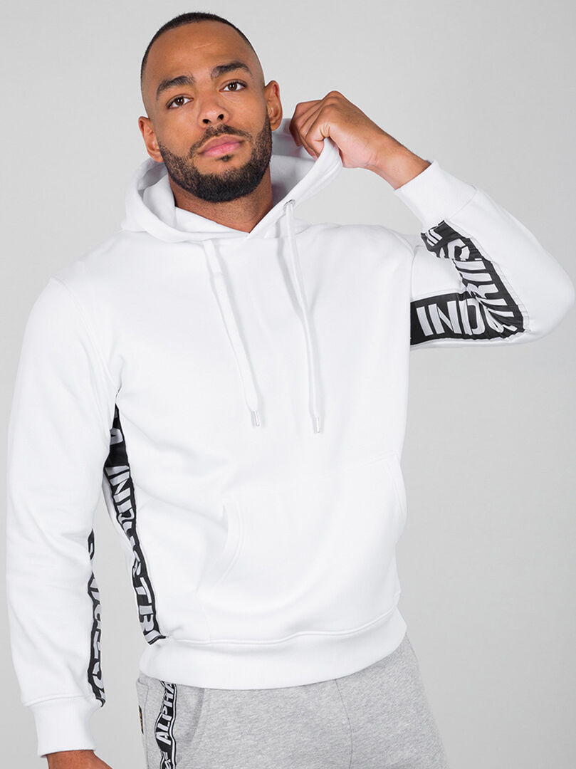 Alpha Industries Ai Inlay Hoodie  - White