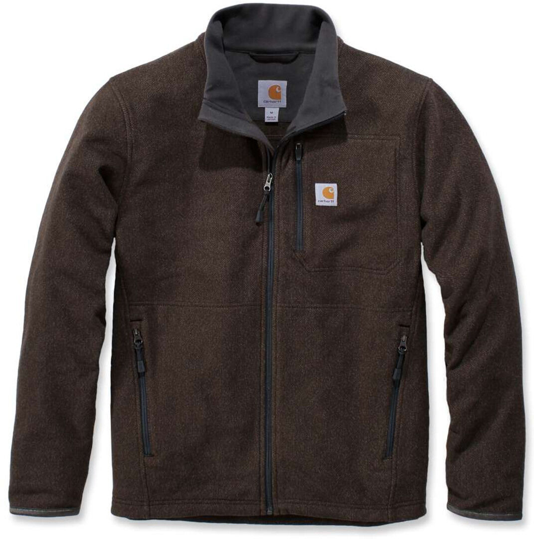 Carhartt Dalton Full Zip Sweatshirt  - Brown