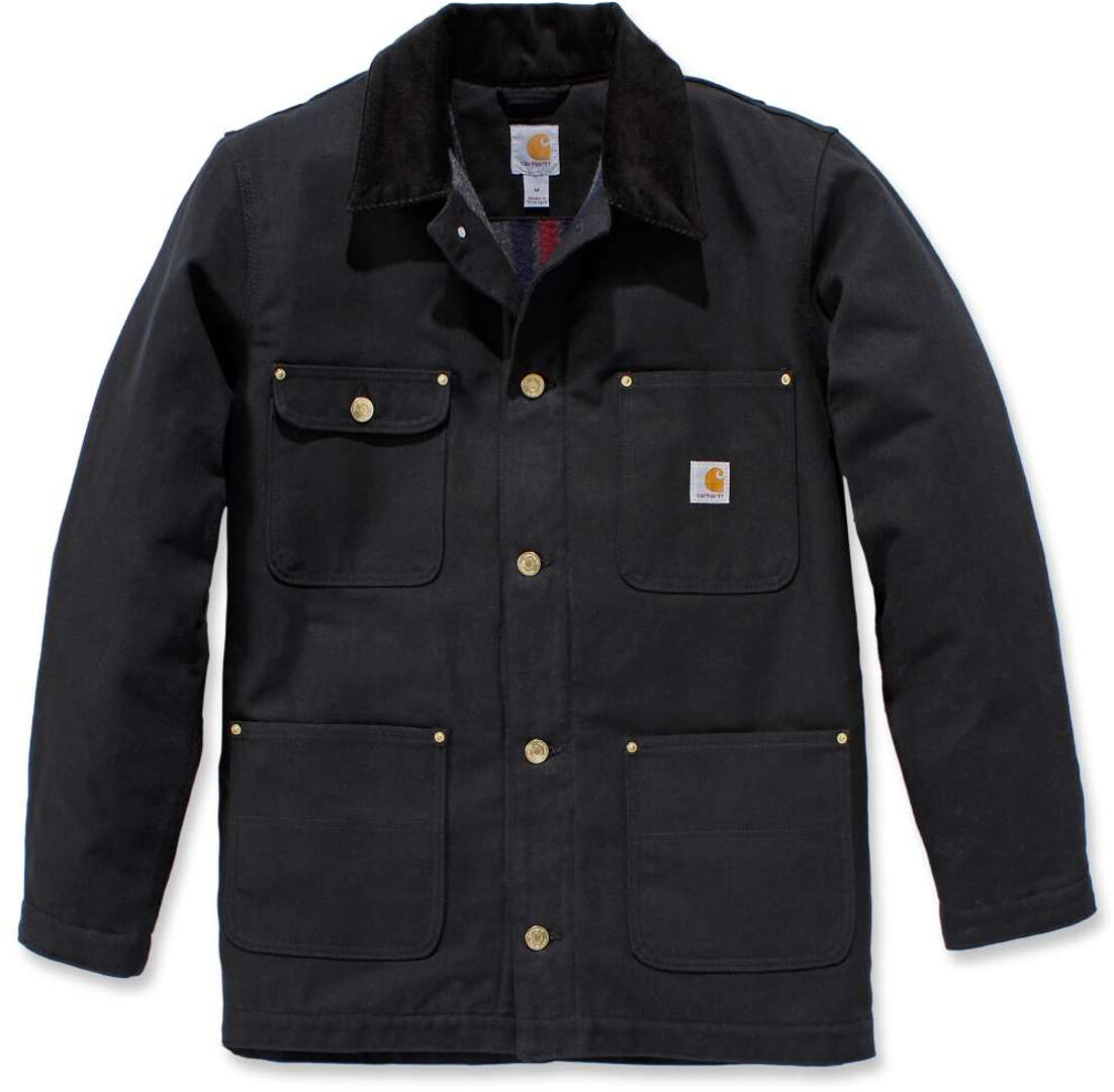 Carhartt Firm Duck Chore Coat Jacket  - Black