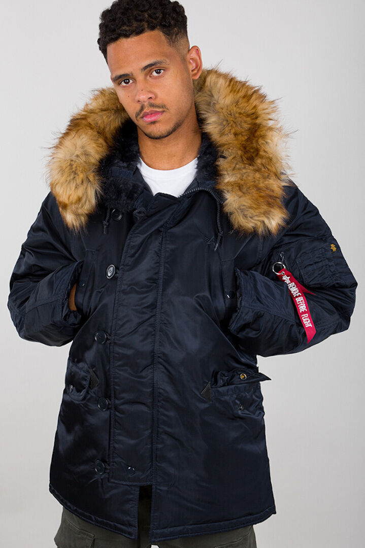 Alpha Industries N-3b Jacket  - Blue