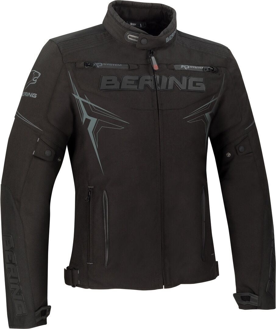 Bering Wixs Motorcycle Textile Jacket  - Black