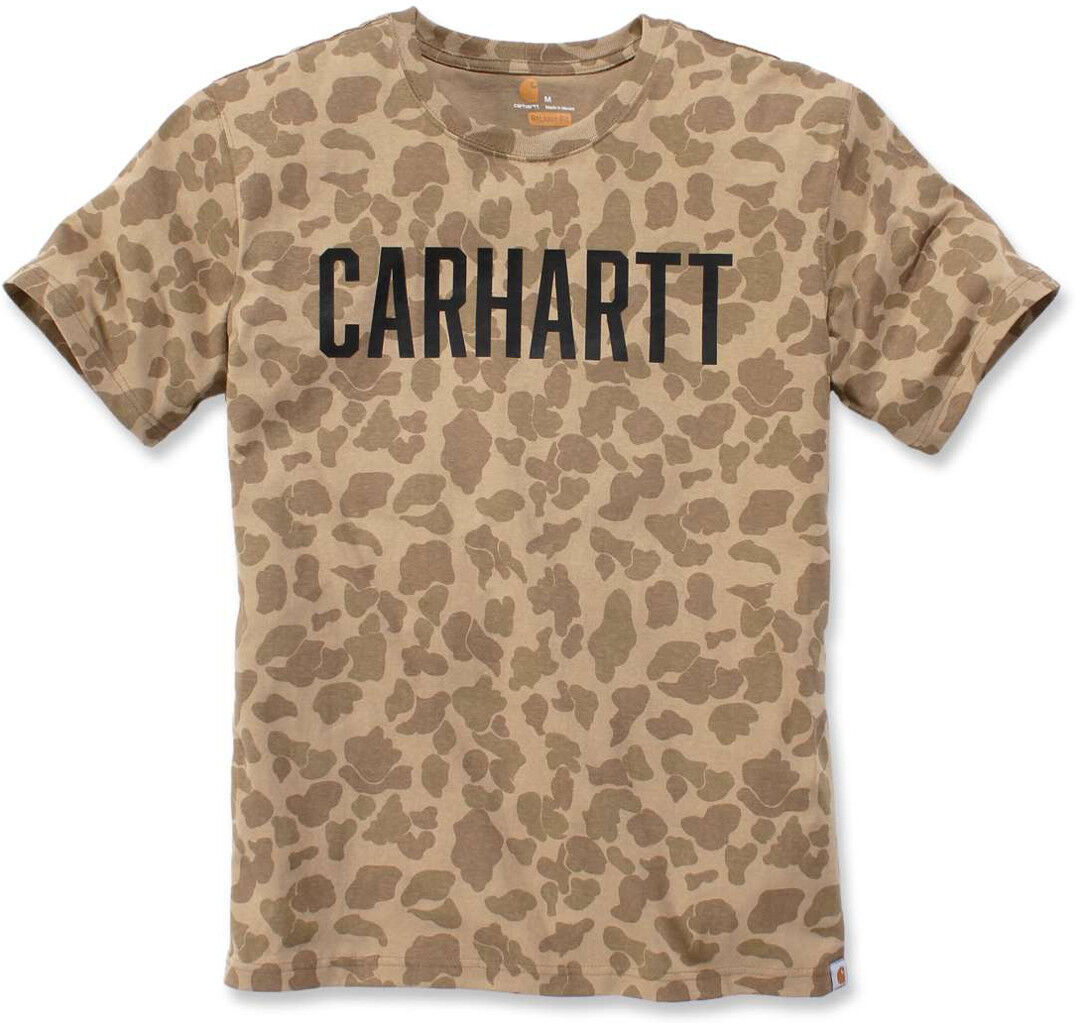 Carhartt Workwear Camo Block Logo T-Shirt  - Multicolored