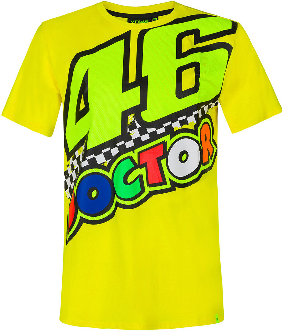 Vr46 The Doctor 46 T-Shirt  - Yellow