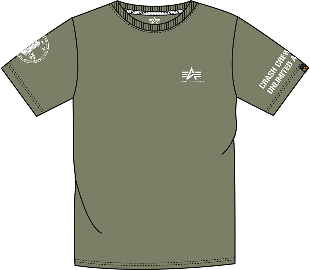 Alpha Industries Unlimited T-Shirt  - Green