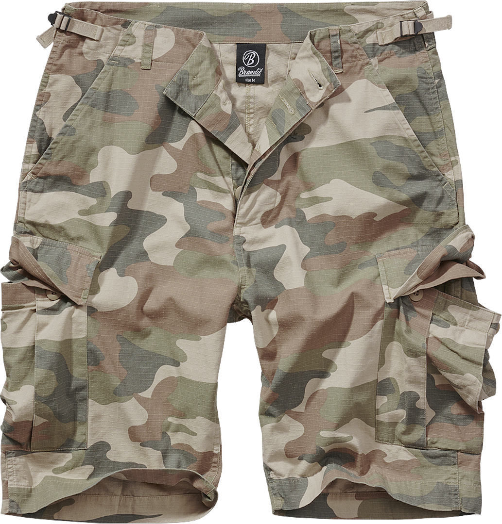 Brandit Bdu Ripstop Shorts  - Green Multicolored