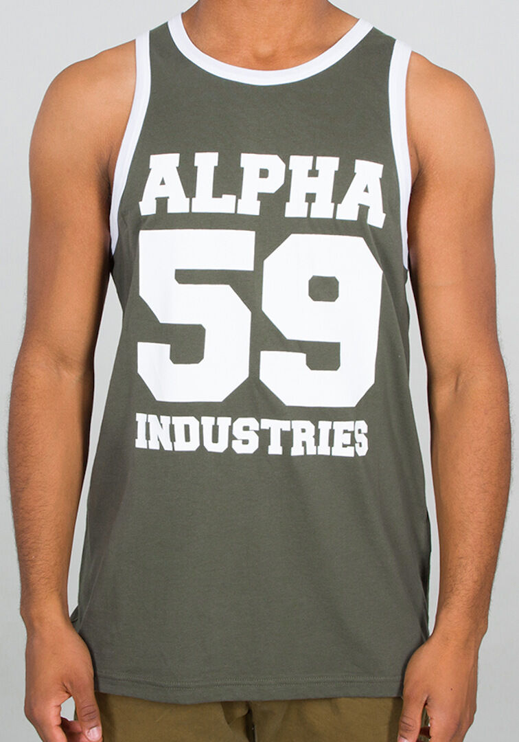 Alpha Industries 59 Tank Top  - Green