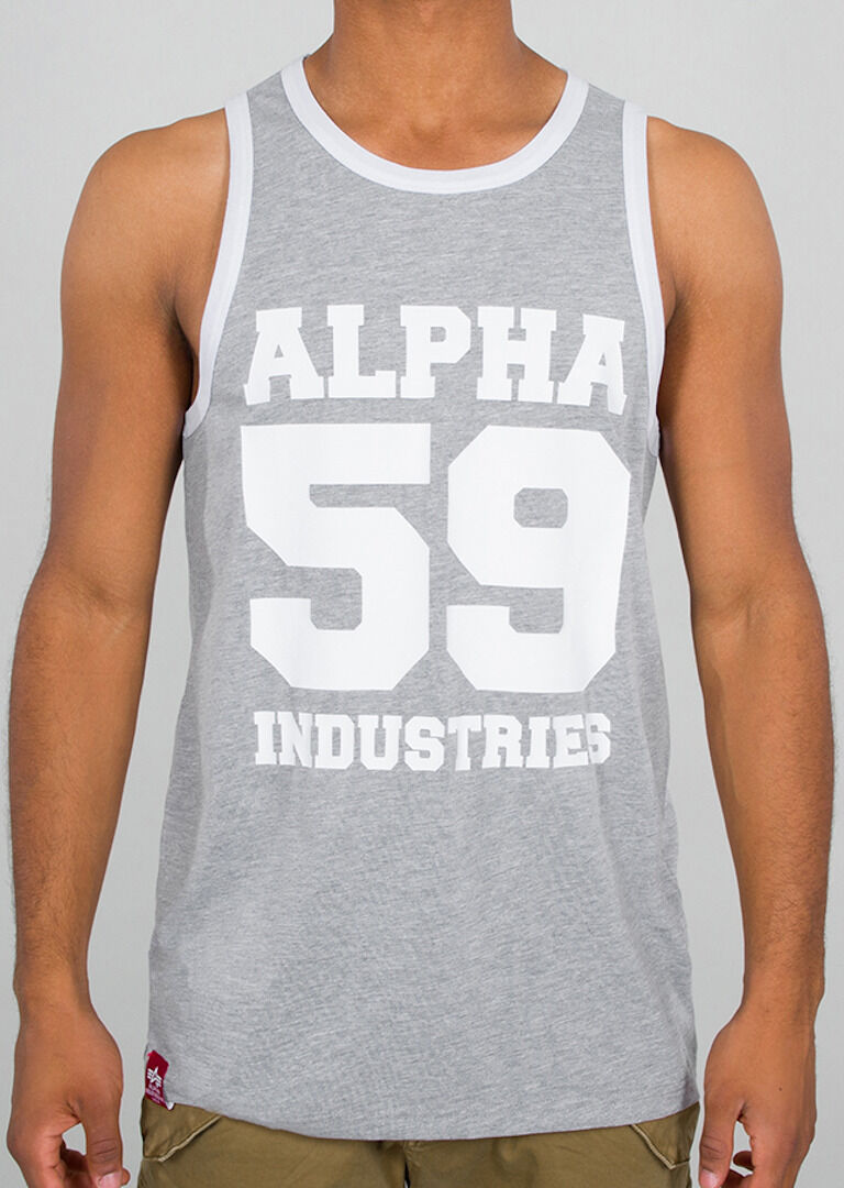 Alpha Industries 59 Tank Top  - Grey