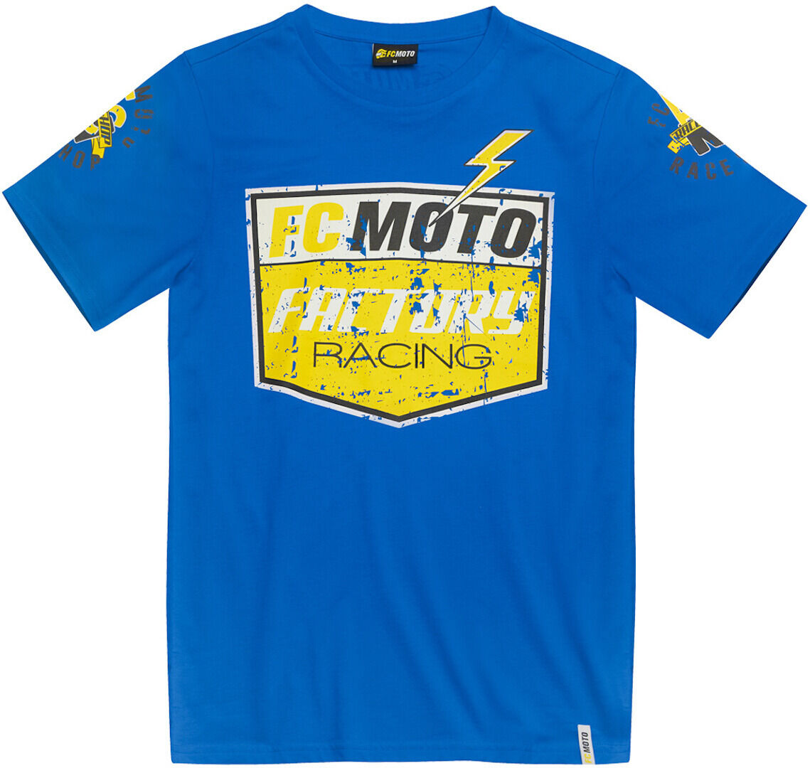 Fc-Moto Crew T-Shirt  - Blue