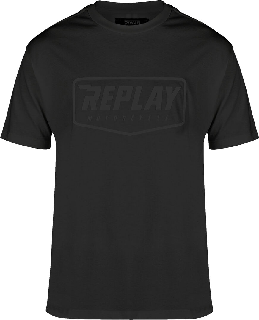 Replay Logo T-Shirt  - Black