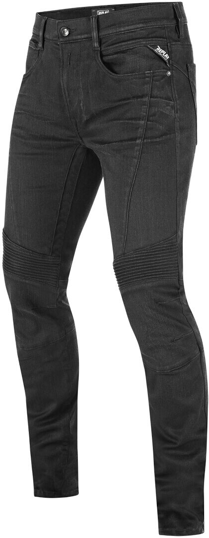 Replay Swing Motorcycle Jeans  - Black