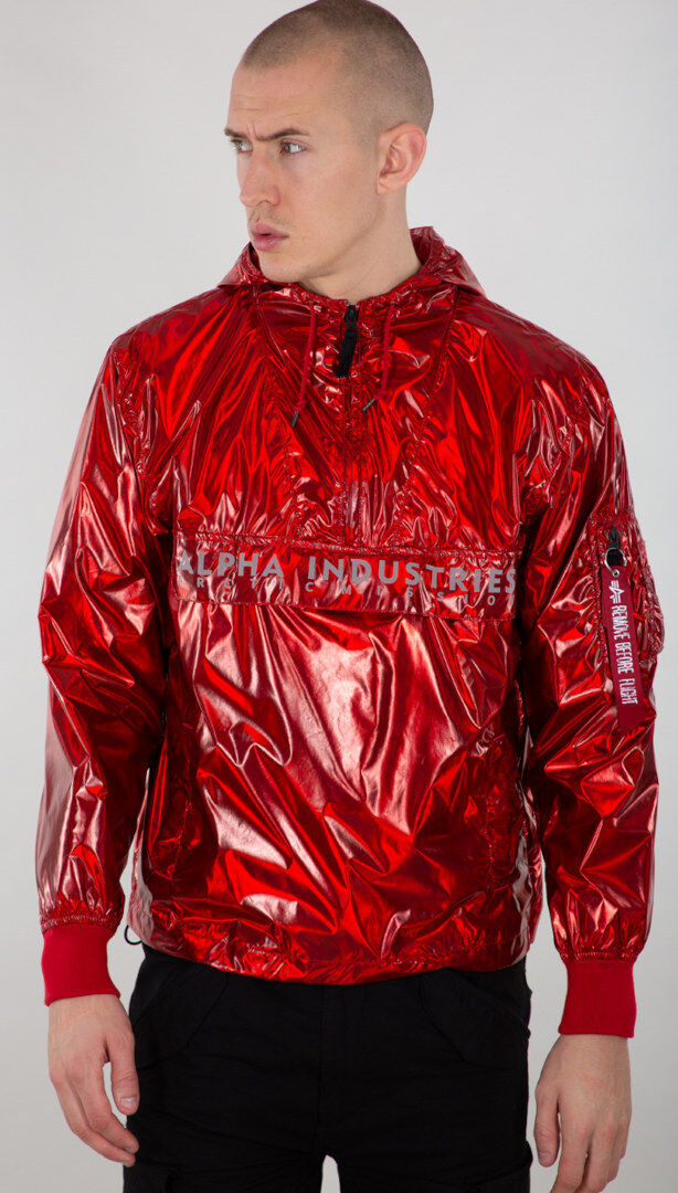 Alpha Industries Glossy Jacket  - Red