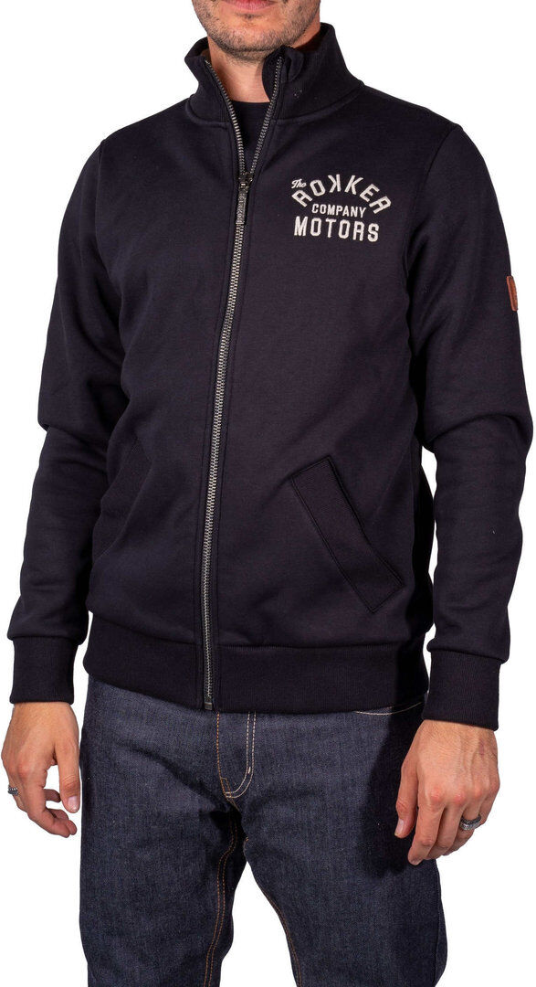 Rokker Motors Zip Jacket  - Black