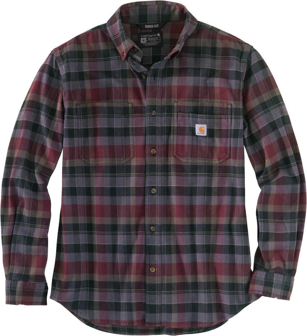 Carhartt Hamilton Shirt  - Black Purple