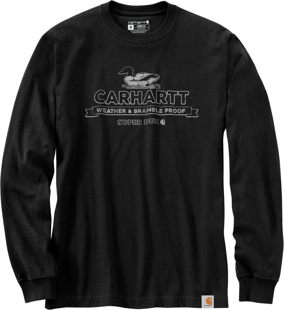 Carhartt Super Dux Graphic Longsleeve Shirt  - Black