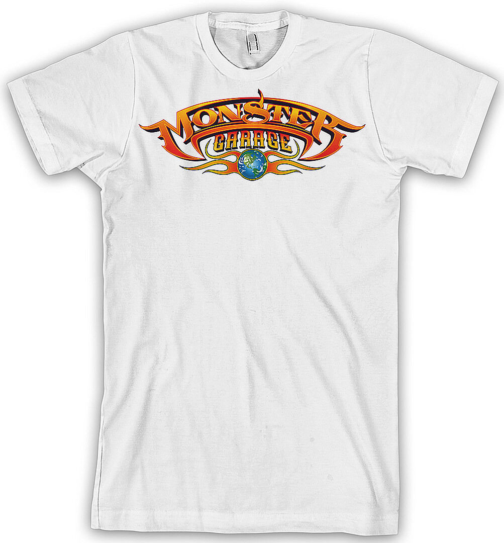 Monster Cable Garage Basic Logo T-Shirt  - White