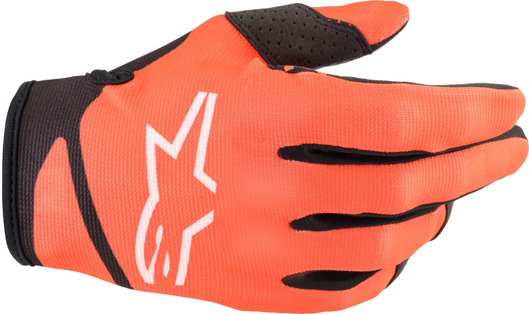 Alpinestars Radar Youth Motocross Gloves  - Black Orange