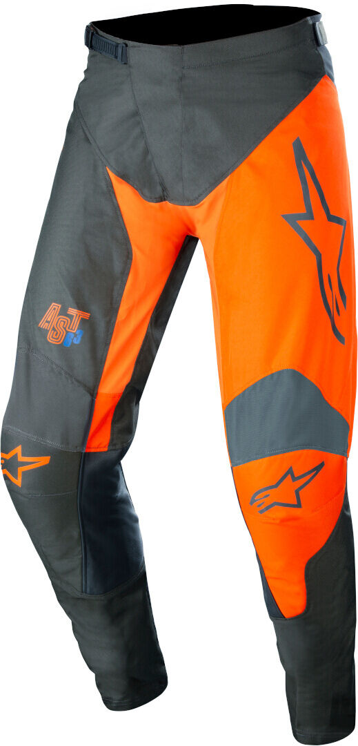 Alpinestars Racer Supermatic Motocross Pants  - Grey Orange