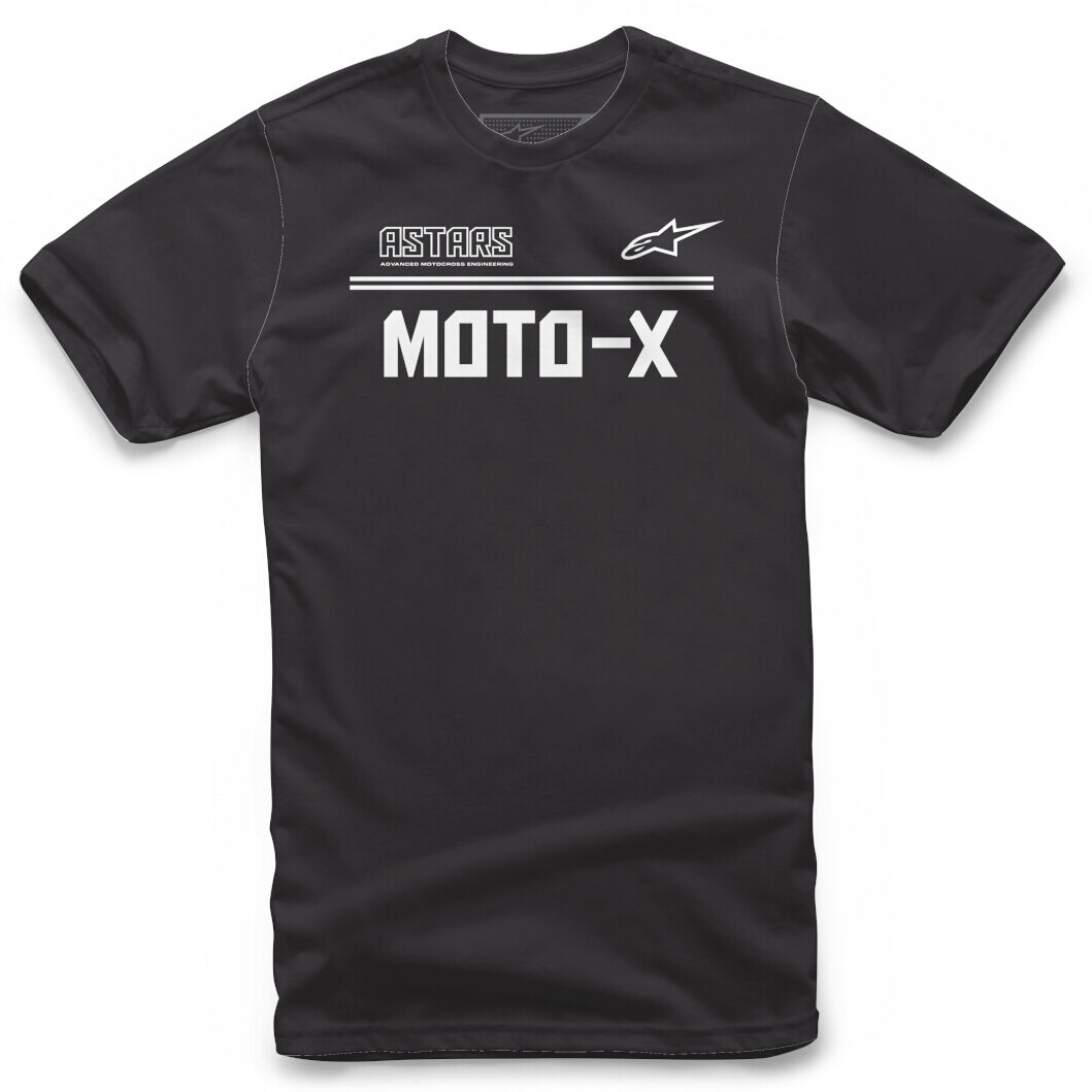 Alpinestars Astars Moto-X T-Shirt  - Black White