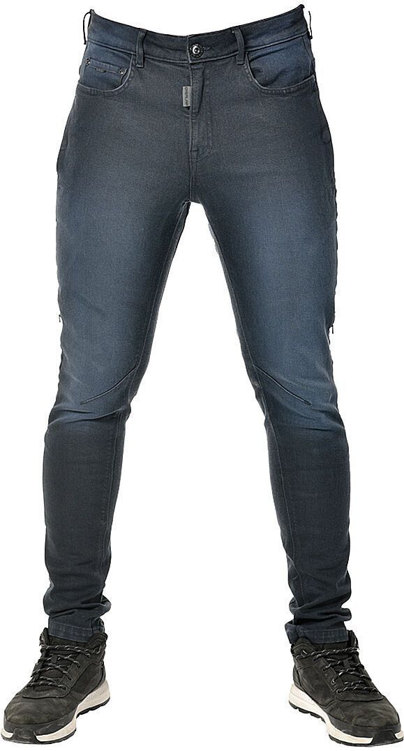 Overlap Sydney Motorcycle Jeans  - Blue