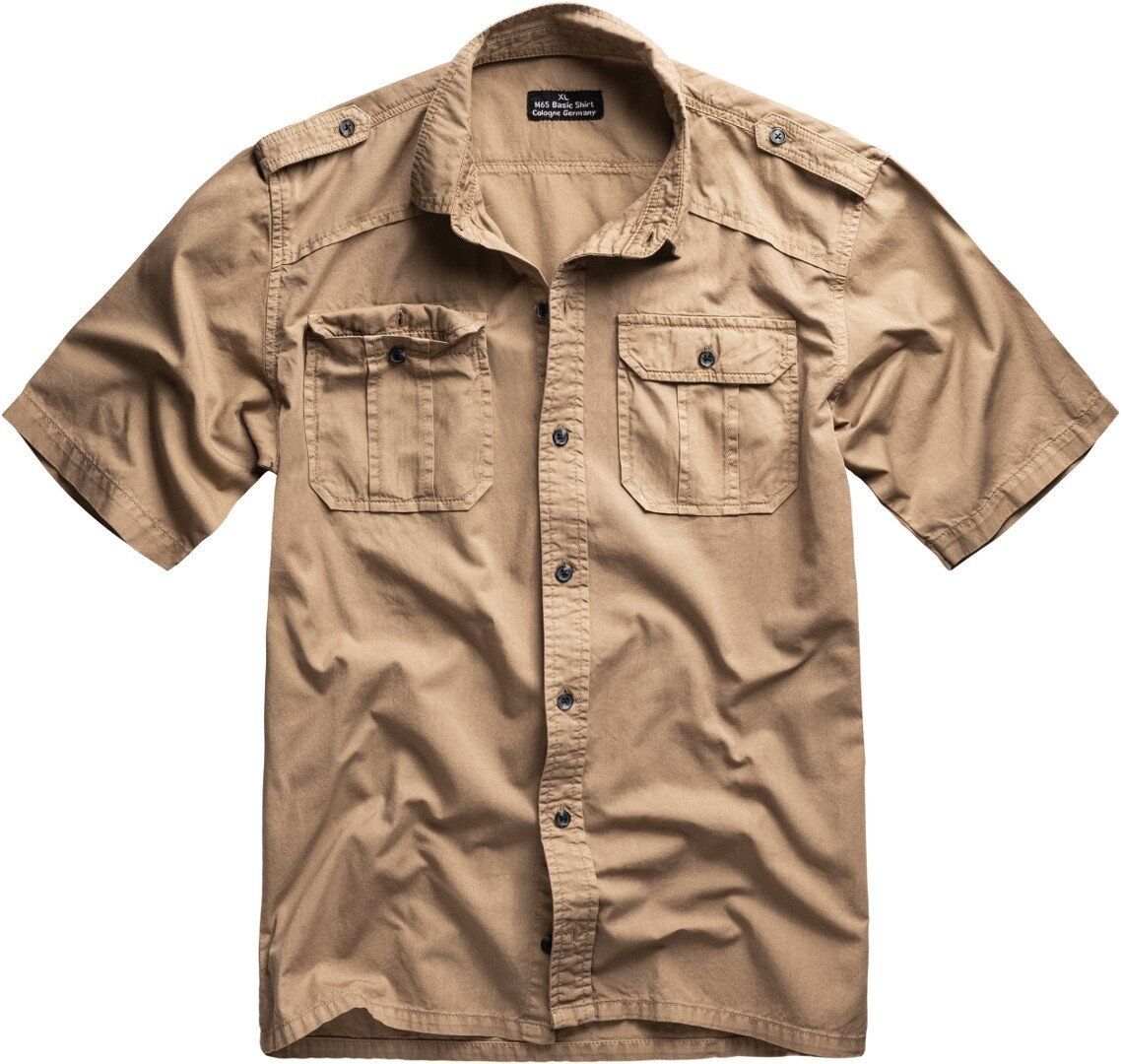 Surplus M65 Basic Short Sleeve Shirt  - Beige