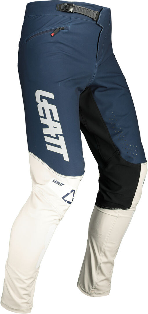 Leatt Mtb Gravity 4.0 Kids Bicycle Pants  - White Blue