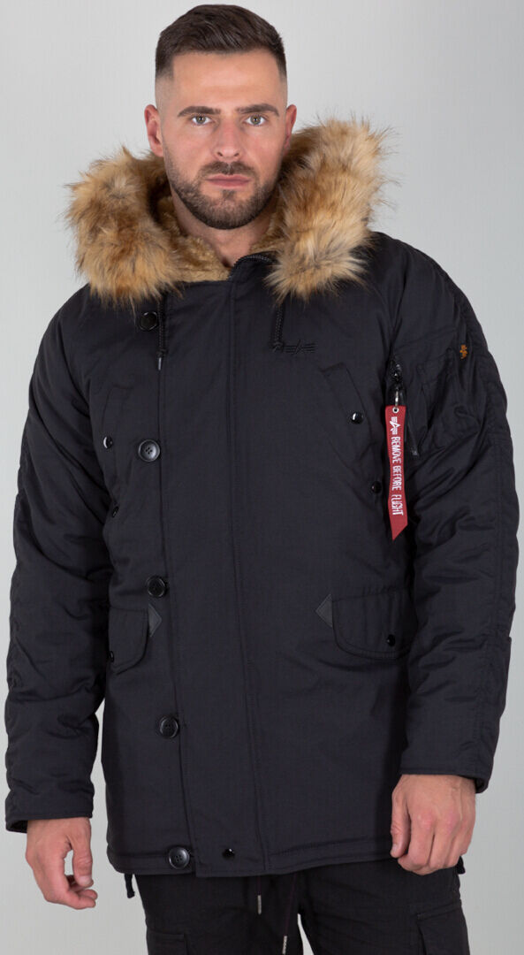 Alpha Industries Explorer W/o Patches Jacket  - Black