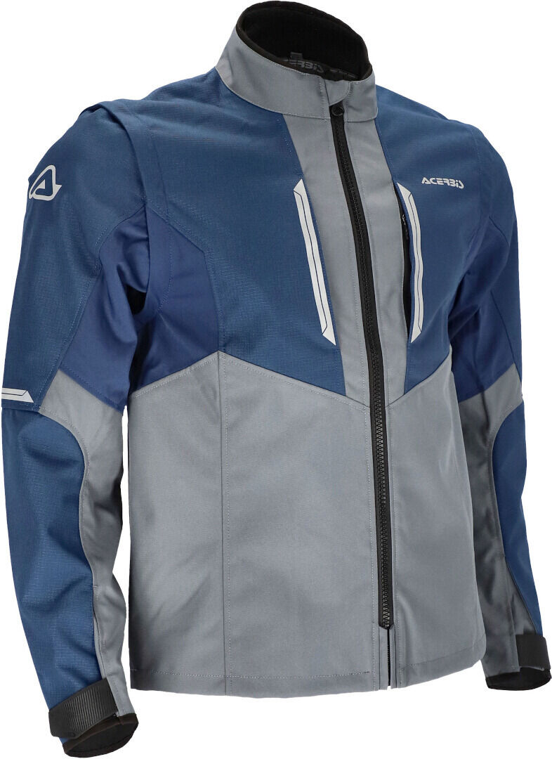 Acerbis X-Duro Motocross Jacket  - Grey Blue