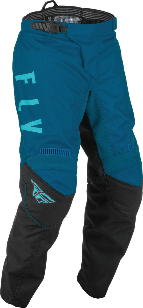 Fly Racing F-16 Youth Motocross Pants  - Black Turquoise