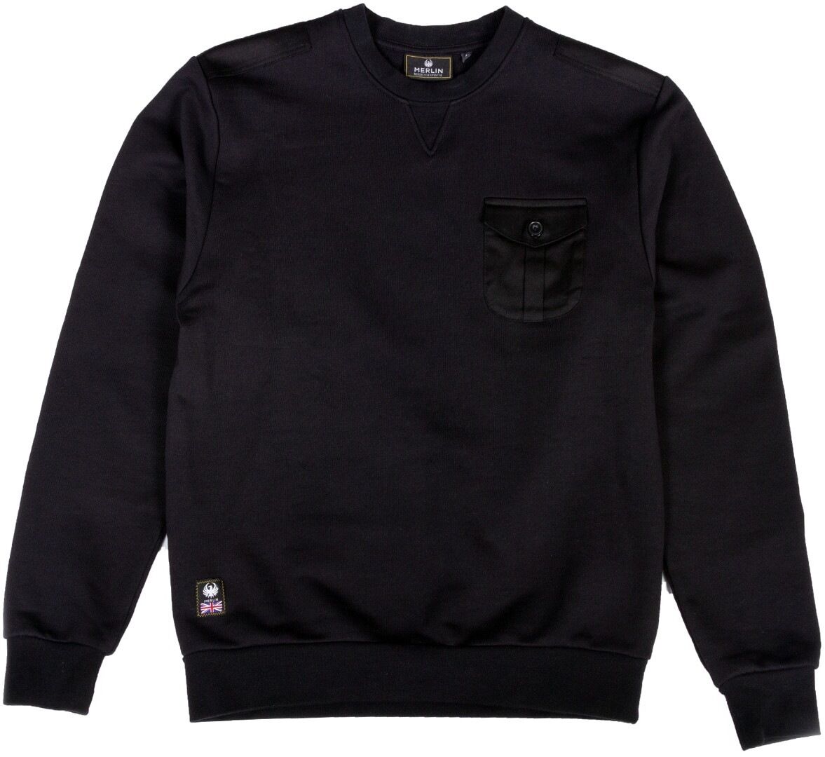 Merlin Hagley Utility Sweatshirt  - Black