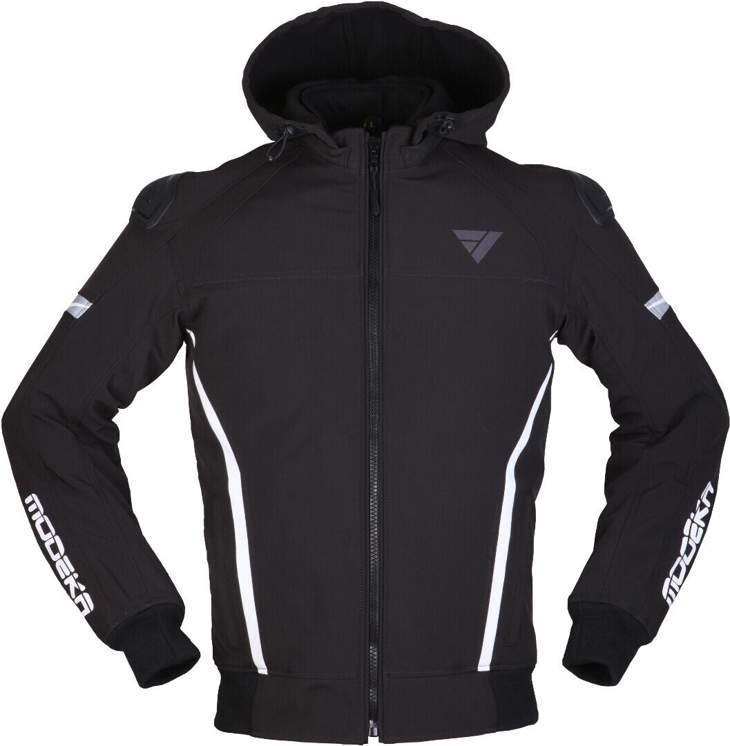 Modeka Clarke Sport Motorcycle Jacket  - Black White