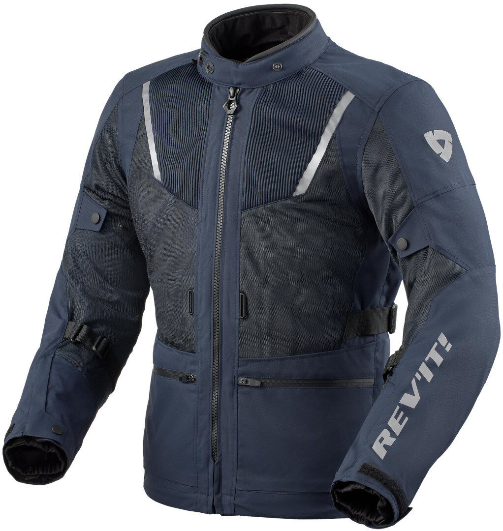 Revit Levante 2 H2o Motorcycle Textile Jacket  - Blue