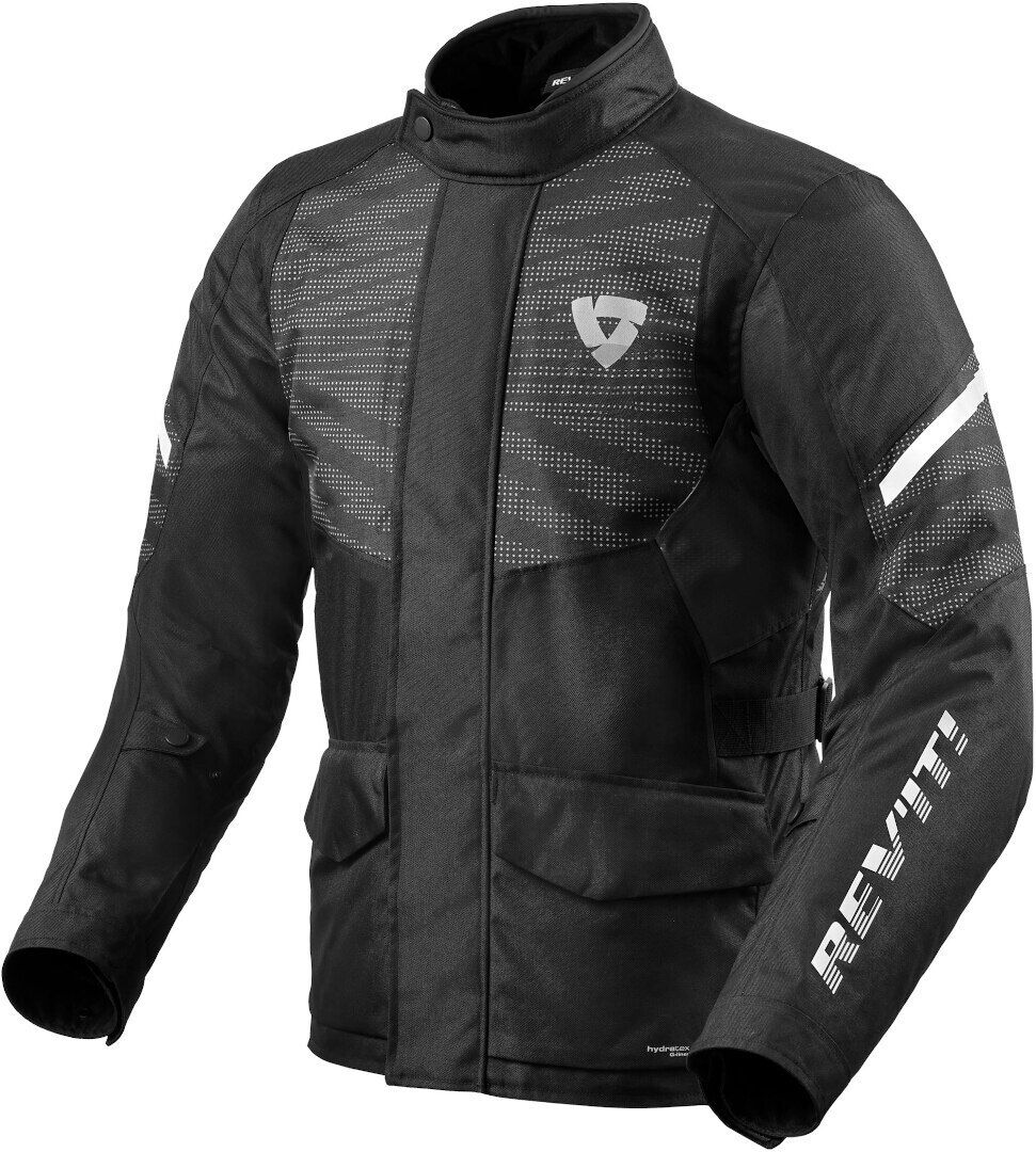 Revit Duke H2o Motorcycle Textile Jacket  - Black
