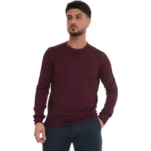 Gran Sasso Pullover girocollo Bordeau Uomo 48