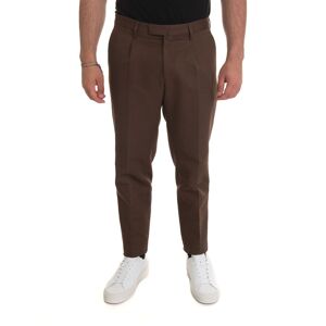 Hindustrie Pantalone modello chino Marrone Uomo 54