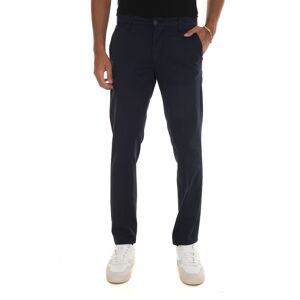 Quality First Pantalone in cotone Blu Uomo 50