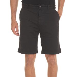 Boss Bermuda in cotone CHINO-SLIM-SHORTS Nero Uomo 32