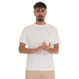 Gant T-shirt girocollo mezza manica Bianco Uomo 3XL